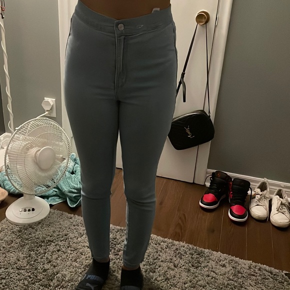 Sky blue roller jegging - Picture 1 of 4